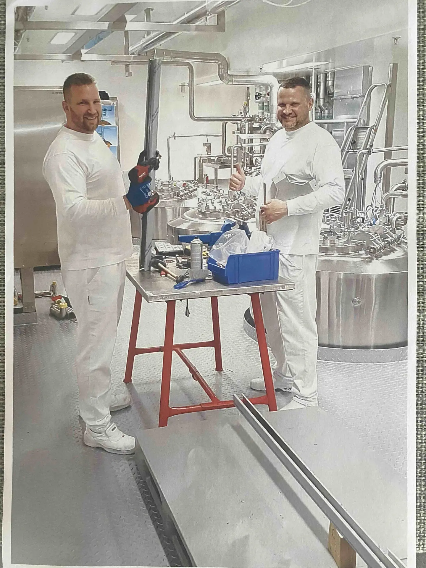 Zámečnické a montážní práce — průmyslový projekt